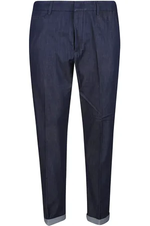 Dondup Hombre, Pantalones, Azul, Talla: W34