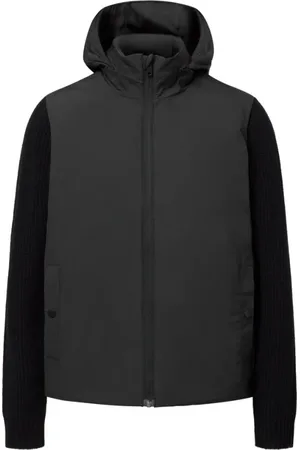ECOALF Hombre, Chaquetas, Negro, Talla: L