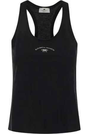 Elisabetta Franchi Mujer, Camisetas, Negro, Talla: XS