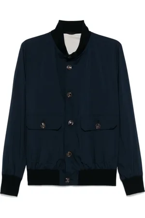 BARBA Hombre, Chaquetas, Azul, Talla: L