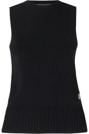 Armani Exchange Mujer, Camisetas, Negro, Talla: M