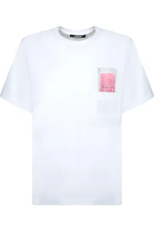 Jacquemus Hombre, Camisetas, Blanco, Talla: XL
