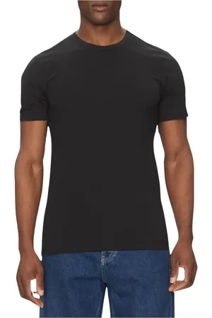 Calvin Klein Hombre, Camisetas, Negro, Talla: XL