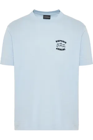 Emporio Armani Hombre, Camisetas, Azul, Talla: 2XL