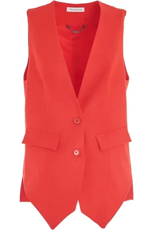 Manila Grace Mujer, Chaquetas, Rojo, Talla: M