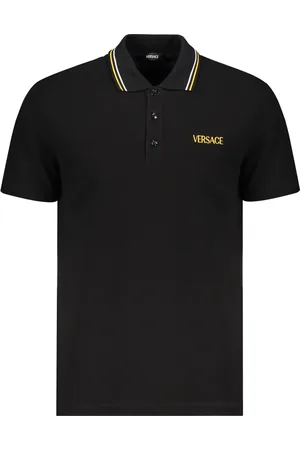 VERSACE Hombre, Camisetas, Negro, Talla: XL