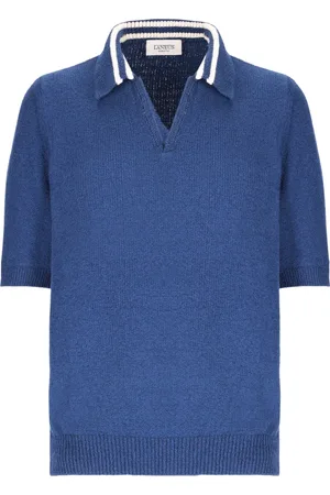 LANEUS Hombre, Jerseys, Azul, Talla: XL