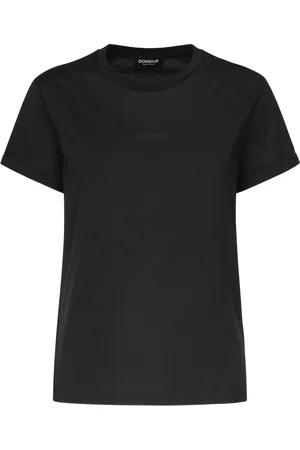 Dondup Mujer, Camisetas, Negro, Talla: L