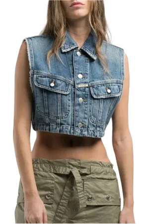 Replay Mujer, Chaquetas, Azul, Talla: XS