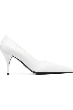Prada Mujer, Zapatos, Blanco, Talla: 38 EU