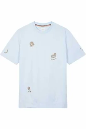Paul Smith Hombre, Camisetas, Azul, Talla: M