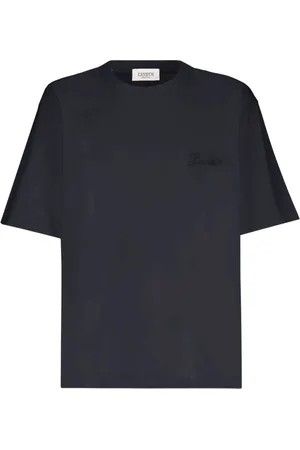 LANEUS Hombre, Camisetas, Negro, Talla: XL