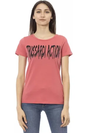 Trussardi Mujer, Camisetas, Rosa, Talla: XL