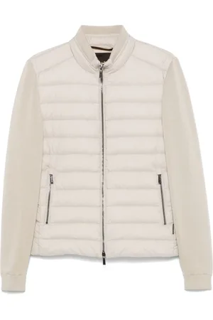 MOORER Hombre, Chaquetas, Blanco, Talla: M