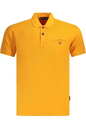 Napapijri Hombre, Camisetas, Naranja, Talla: L