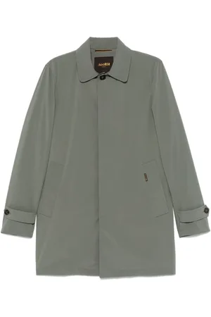 MOORER Hombre, Chaquetas, Gris, Talla: S