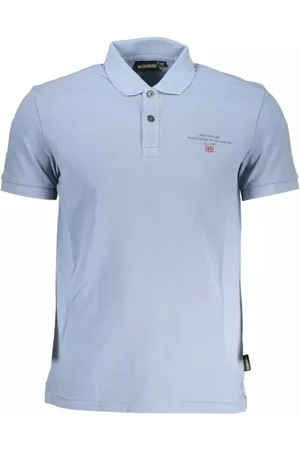 Napapijri Hombre, Camisetas, Azul, Talla: M
