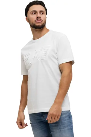Emporio Armani Hombre, Camisetas, Blanco, Talla: L
