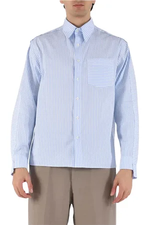 COSTUMEIN Hombre, Camisas, Azul, Talla: L