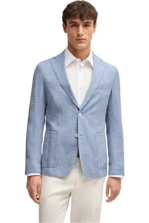 HUGO BOSS Hombre, Chaquetas, Azul, Talla: 2XL