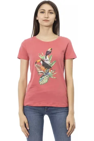Trussardi Mujer, Camisetas, Rosa, Talla: S