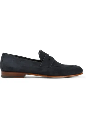 Giorgio Armani Hombre, Zapatos, Azul, Talla: 44 EU