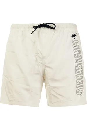Bikkembergs Hombre, Pantalones cortos, Blanco, Talla: M