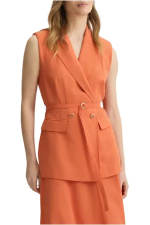 Liu Jo Mujer, Chaquetas, Naranja, Talla: XS