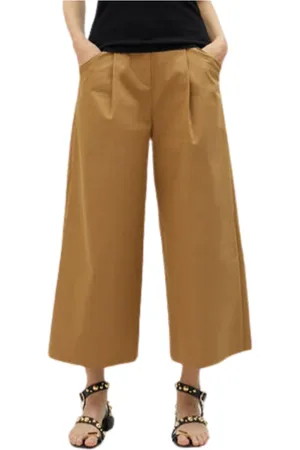 Lola Casademunt Mujer, Pantalones, Marrón, Talla: M