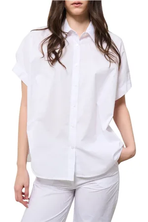 Manila Grace Mujer, Blusas y Camisas, Blanco, Talla: XS