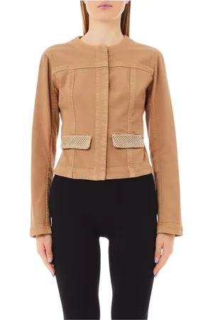 Liu Jo Mujer, Chaquetas, Marrón, Talla: L