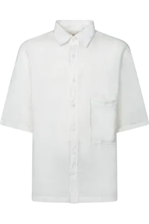 COSTUMEIN Hombre, Camisas, Blanco, Talla: L