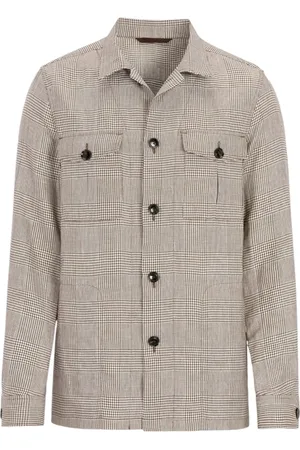 Oscar Jacobson Hombre, Chaquetas, Marrón, Talla: M