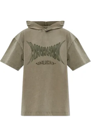 AVAVAV Mujer, Camisetas, Verde, Talla: M