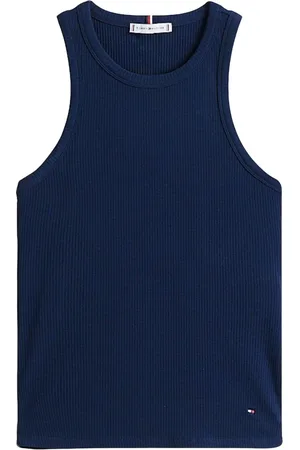 Tommy Hilfiger Mujer, Camisetas, Azul, Talla: XL