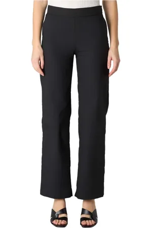 Manila Grace Mujer, Pantalones, Negro, Talla: L