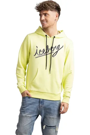 Iceberg Hombre, Sudaderas, Amarillo, Talla: M