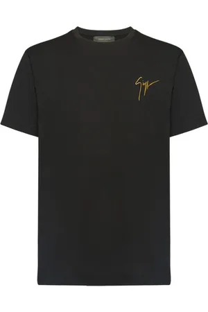 Giuseppe Zanotti Hombre, Camisetas, Negro, Talla: S