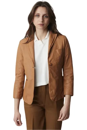 BULLY Mujer, Chaquetas, Marrón, Talla: L