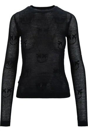 Pinko Mujer, Camisetas, Negro, Talla: S