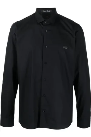 Philipp Plein Hombre, Camisas, Negro, Talla: 2XL