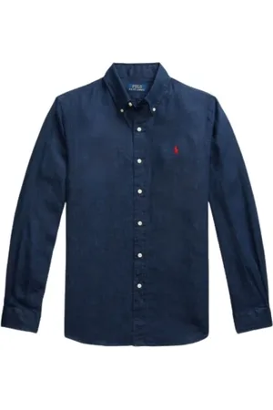 Ralph Lauren Hombre, Camisas, Azul, Talla: L