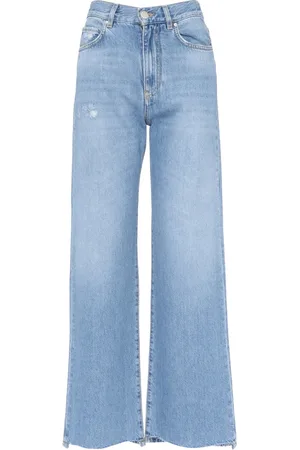 Pinko Mujer, Pantalones, Azul, Talla: W28