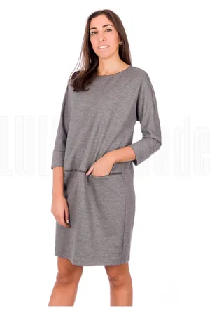 Fabiana Filippi Mujer, Vestidos, Gris, Talla: M