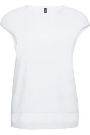 Manila Grace Mujer, Camisetas, Blanco, Talla: S