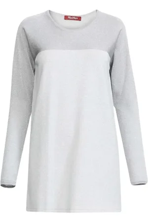 Max Mara Mujer, Camisetas, Gris, Talla: S