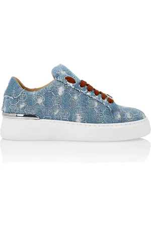 Philipp Plein Mujer, Zapatos, Azul, Talla: 41 EU