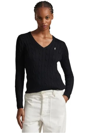 Ralph Lauren Mujer, Jerseys, Negro, Talla: XS