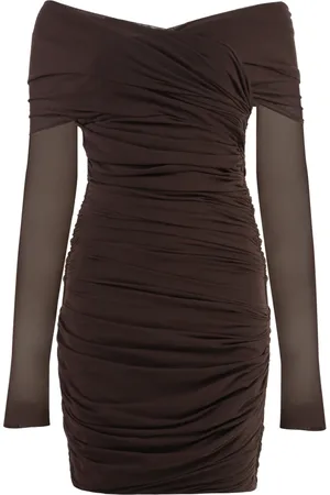 Serafini Mujer, Vestidos, Marrón, Talla: M