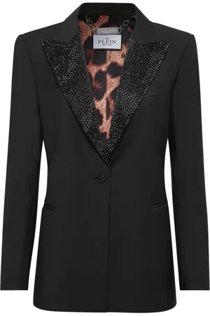 Philipp Plein Mujer, Chaquetas, Negro, Talla: M